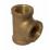 11/2" FXFXF TEE BRASS  NL