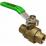 3/4" CXC BALL VALVE BRASS NL