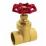 3/4" CXC GATE VALVE BRASS