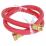 5/8"X2' RED RUBBER HOSE FXF ENDS