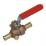3/4" PXP BALL VALVE PEX W/DRAIN