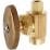 1/2"Cx3/8" STRT STOP BRASS NL