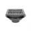12X12 CI FLOOR DRAIN X 4"NH ZURN