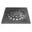 8X8 CI DOME STRAINER GRATE