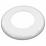RETURN FACE PLATE COVER WHITE