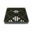 9X9 PLASTIC GRATE BLACK NDS