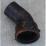 3" SINGLE HUB 45 ELL CAST IRON