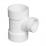 3X3X11/2 SXSXS TEE PVC DWV