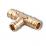 F1960 1" TEE PEX BRASS