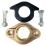 2" BRONZE OVAL METER FLANGE KIT