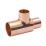 3/4"x1/2"x1/2" CxCxC Tee Copper