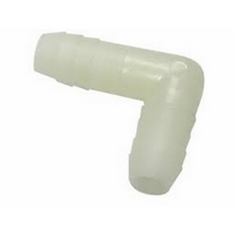 3/8" BARB X BARB ELL NYLON