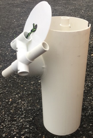 8"DIA EFFLUENT FILTER ORENCO PVC