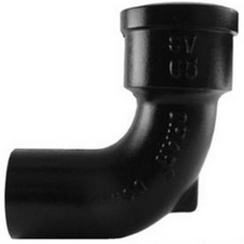 4" SINGLE HUB 90 ELL CAST IRON