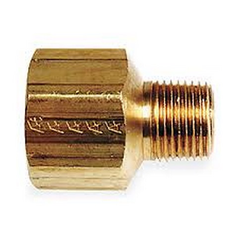 1/2" MxF EXTENDER ADAPT BRASS