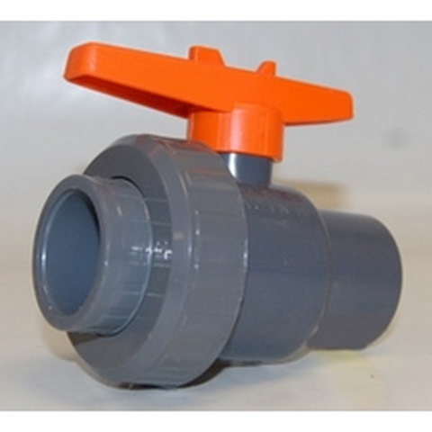 1" SXS 1UNION VALVE PVC PRAHER