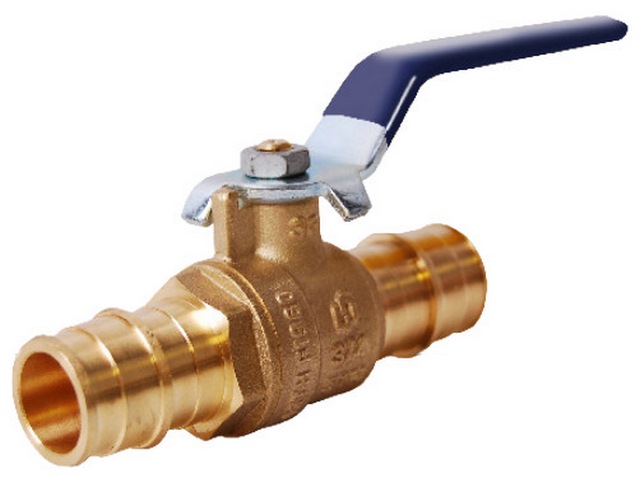 F1960 1/2" BALL VALVE PEX BRASS