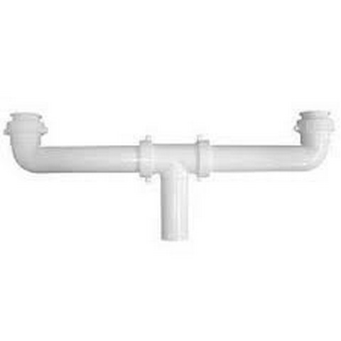 11/2" TUBULAR CENTER OUTLET PLAS