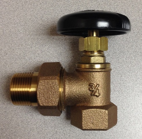 3/4" FXM UNION RADIATOR VALVE
