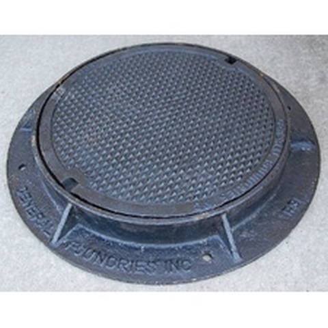 4x24 CAST IRON HD FRAME & COVER