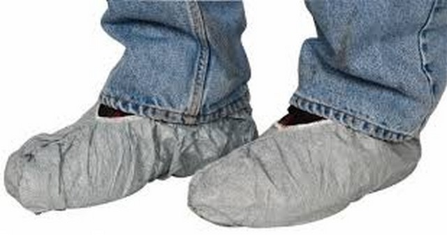 200PK UNIVERSAL SHOE COVER GRAY
