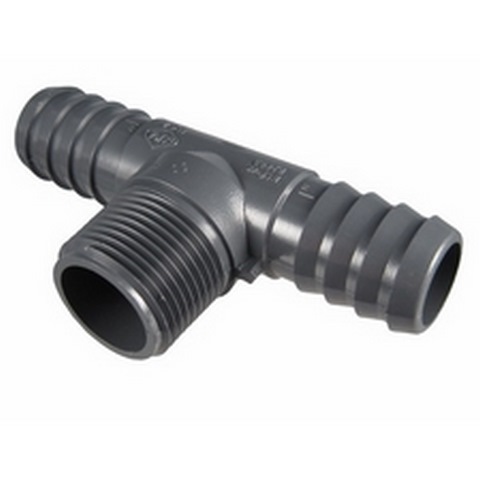 11/4" INSxINSxM TEE POLY