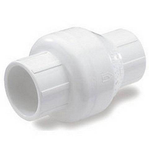 1" SXS SWING CHECK VALVE PVC