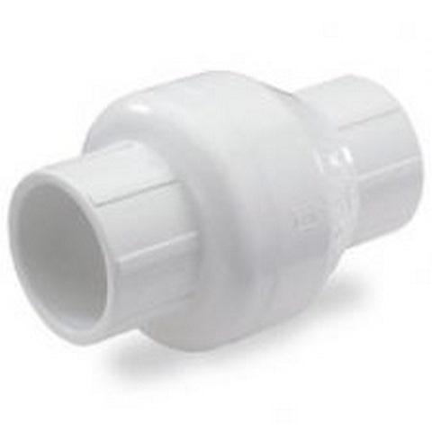 11/2" SXS SWING CHECK VALVE PVC