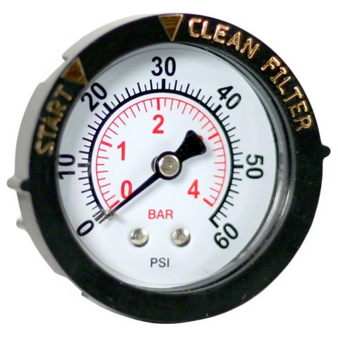 0-60 PSI PRESSURE GAUGE PENTAIR