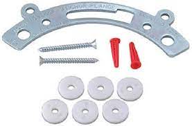 Closet Flange Metal Repair Ring Kit - 1/4 Flange