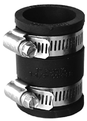 11/4" Flexible Coupling (Cast Iron or PVC to Cast Iron or PVC)