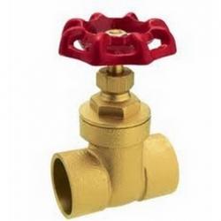 1/2" CXC GATE VALVE BRASS