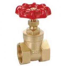 2" FXF GATE VALVE BRASS
