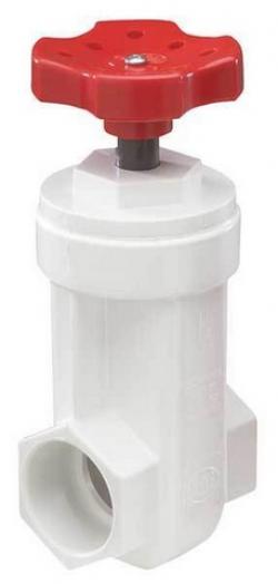 11/2" SxS GATE VALVE PVC