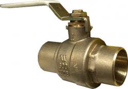 2" CXC BALL VALVE BRASS ECONO