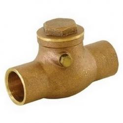 3/4" CXC SWING CHECK BRASS NL