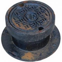 16" RND CAST IRON CLEANOUT BODY