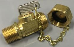 1/2" STRAIGHT BOILER DRAIN W/CAP