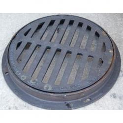 3x24 CAST IRON LD FRAME & GRATE