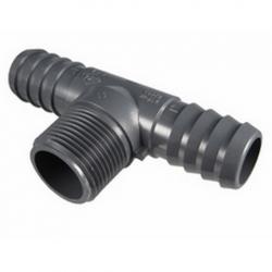 11/2" INSxINSxM TEE POLY