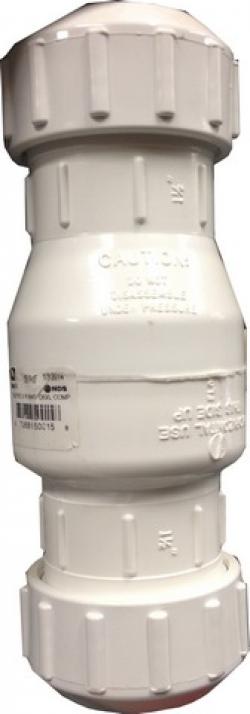 11/2 COMPRESSION SWING CHECK PVC