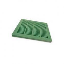 18X18 PLASTIC GRATE GREEN NDS