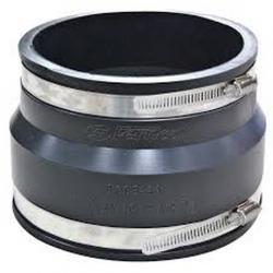 4" X 3"  Flexible Coupling (Cast Iron or PVC to Cast Iron or PVC)
