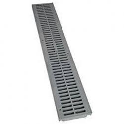 4"X2' CHANNEL DRAIN GRATE GRAY