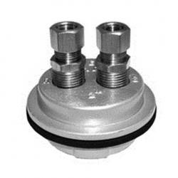 3/8" DUPLEX BUSHING W/FTGS ROTH