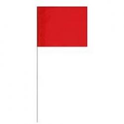 100PK IRRIGATION FLAGS RED