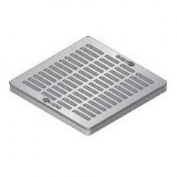 24X24 PLASTIC GRATE BLACK NDS