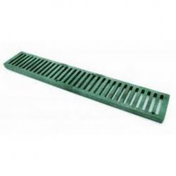 4"X2' CHANNEL DRAIN GRATE GREEN