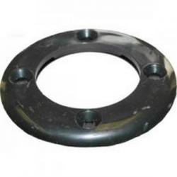 RETURN FACE PLATE BLACK THREADED