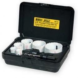 8PC PLUMBERS HOLESAW KIT